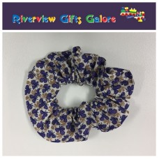 Scrunchie - Purple Butterfly Scrunchie - Purple Butterfly